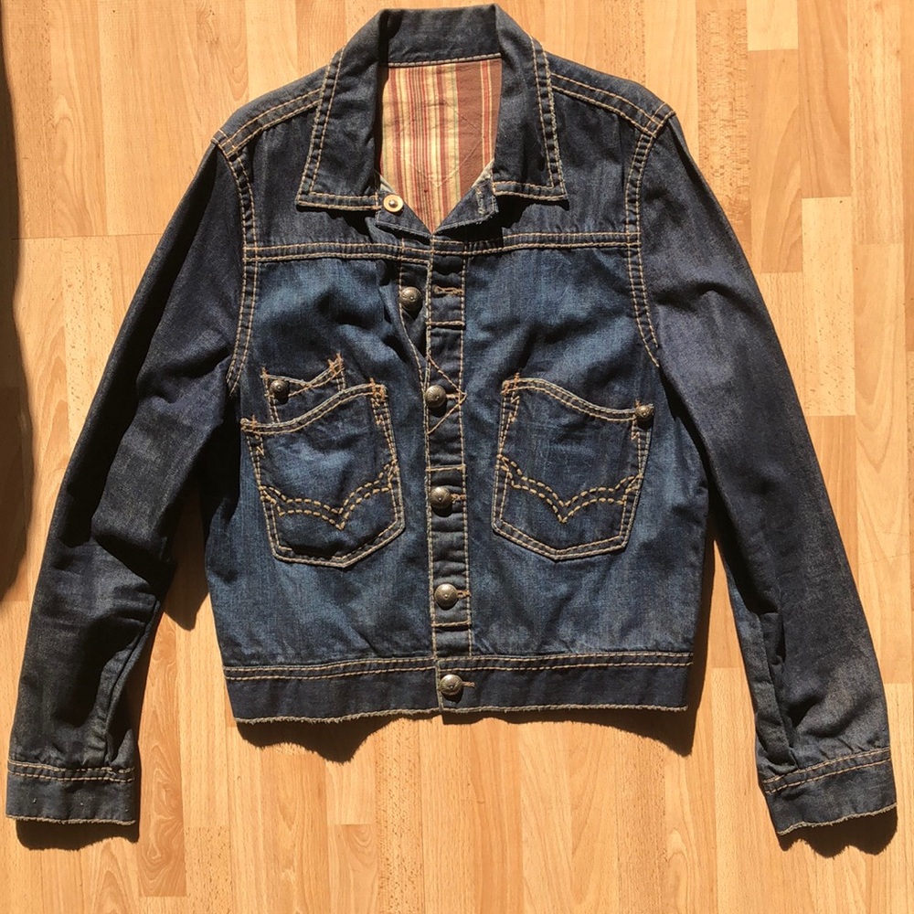 Japanese Salvage Denim Jacket